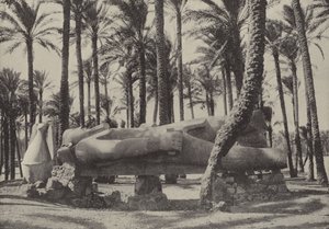 Ramses II:n patsas, joka makaa kaupungissa, jonka Jeremian mukaan ei pitäisi olla asukasta tekijältä English Photographer