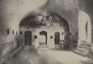 Kristuksen synagoga Nasaretissa, jossa Kristus saarnasi ensimmäisen saarnansa tekijältä English Photographer