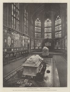Albert Memorial Chapel, Windsor, jossa Clarencen herttuan jäännökset lepäävät