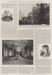 Välimiessopimus, Sir Julian Pauncefote Washingtonissa