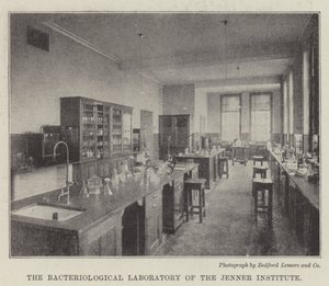 Jenner-instituutin bakteriologinen laboratorio tekijältä English Photographer