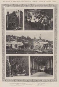 Usko ihmeisiin 1900-luvulla, maineikkaiden parannuskeinojen kohtauksia