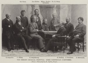 Bergenin musiikkifestivaali, joitain norjalaisia säveltäjiä tekijältä English Photographer