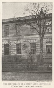 Robert Louis Stevensonin syntymäpaikka, 8, Howard Place, Edinburgh tekijältä English Photographer