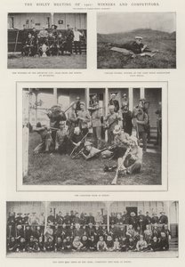 Bisley-kokous 1901, voittajat ja kilpailijat
