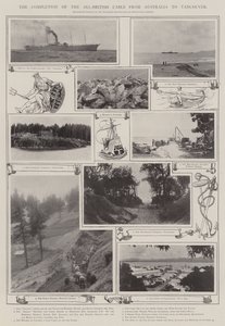 Koko brittiläisen kaapelin valmistuminen Australiasta Vancouveriin tekijältä English Photographer