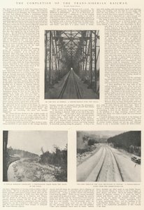 Trans-Siperian rautatien valmistuminen