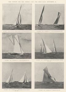 America Cupin kilpailu, ensimmäinen osakilpailu, 26. syyskuuta tekijältä English Photographer