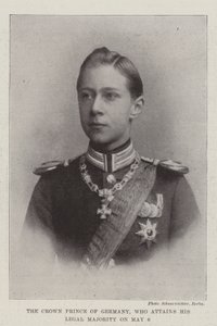 Saksan kruununprinssi, joka saavuttaa laillisen enemmistön 6. toukokuuta tekijältä English Photographer