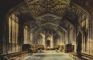 The Divinity School, Oxford (värikuva) tekijältä English Photographer