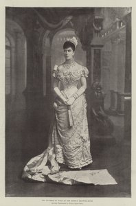 Yorkin herttuatar Queens Drawing Roomissa