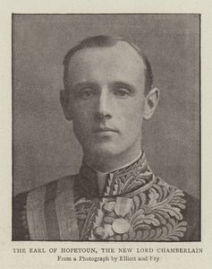 Earl of Hopetoun, uusi lordi Chamberlain tekijältä English Photographer