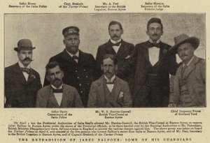 Jabez Balfourin, joidenkin hänen suojelijansa, luovuttaminen tekijältä English Photographer