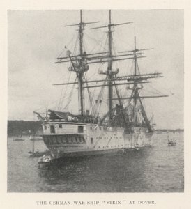 Saksalainen sotalaiva Stein Doverissa tekijältä English Photographer