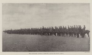 Hampshire Imperial Yeomanry, matkalla Etelä-Afrikkaan tekijältä English Photographer