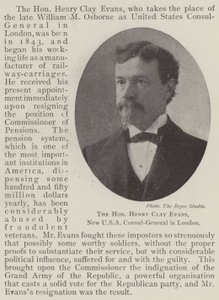 Kunnioitettava Henry Clay Evans, Yhdysvaltain uusi pääkonsuli Lontoossa tekijältä English Photographer
