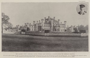 Kaiserit vierailevat Lowtherin linnassa, jossa Lord Lonsdale viihdyttää Keisarillista Majesteettiaan tekijältä English Photographer