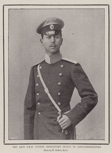 Edesmennyt HRH Alfred, Saksi-Coburg-Gothan perinnöllinen prinssi tekijältä English Photographer