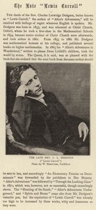Edesmennyt Lewis Carroll tekijältä English Photographer