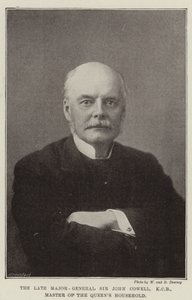 Edesmennyt kenraalimajuri Sir John Cowell, KCB, Queens Householdin mestari tekijältä English Photographer