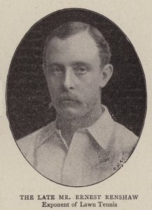 Edesmennyt herra Ernest Renshaw tekijältä English Photographer