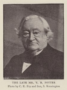 Edesmennyt herra T B Potter tekijältä English Photographer