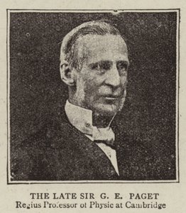Edesmennyt sir G E Paget tekijältä English Photographer