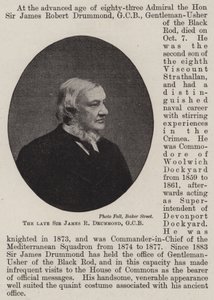 Edesmennyt Sir James R Drummond, GCB tekijältä English Photographer