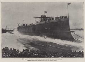 HMS Euryalusin laukaisu Barrow