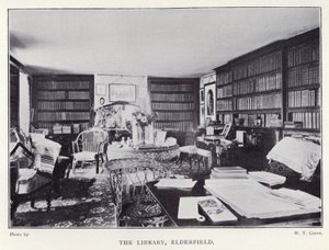 The Library, Elderfield (m/w kuva) tekijältä English Photographer