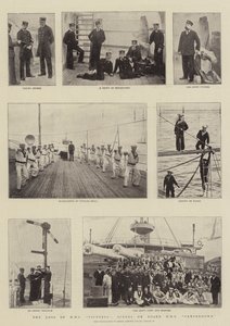 HMS Victorian menetys, kohtauksia HMS Camperdownissa