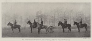 Montgomeryshire Yeomanry Pom-Pomin kanssa palasi Active Servicestä tekijältä English Photographer