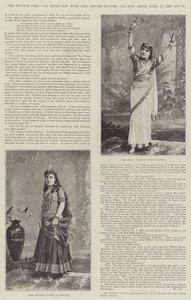 Nautch Girl, haastattelu neiti Lenore Snyderin ja neiti Jessie Bondin kanssa Savoyssa