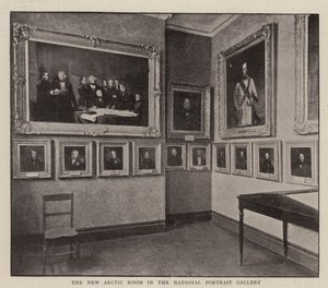 Uusi arktinen huone kansallisessa muotokuvagalleriassa tekijältä English Photographer