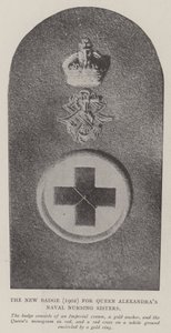 The New Badge (1902) Queen Alexandras Naval Nursing Sisters tekijältä English Photographer