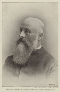 Norwichin uusi piispa, pastori John Sheepshanks