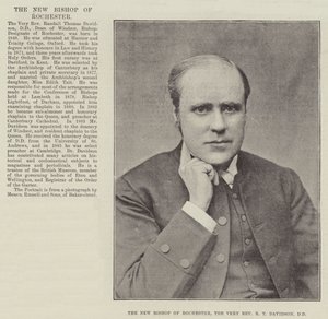 Rochesterin uusi piispa, erittäin kunnioitettava RT Davidson, DD tekijältä English Photographer