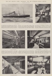 New Leyland Liner, Devonian, Liverpool, Boston Service