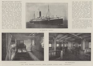 New Orient-Pacific -kaksoisruuvihöyrylaiva Orontes tekijältä English Photographer