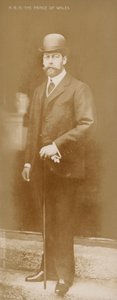Walesin prinssi, tuleva kuningas George V (m/v kuva) tekijältä English Photographer