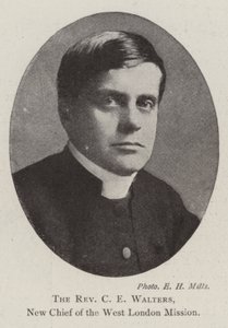 Pastori C E Walters, Länsi-Lontoon lähetystön uusi päällikkö tekijältä English Photographer