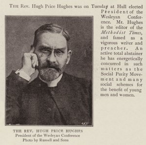 Pastori Hugh Price Hughes tekijältä English Photographer