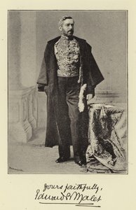 Oikea Sir Edward Malet, GCB, Hänen Majesteettinsa suurlähettiläs Saksan tuomioistuimessa tekijältä English Photographer