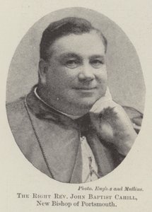 Oikea pastori John Baptist Cahill, Portsmouthin uusi piispa tekijältä English Photographer