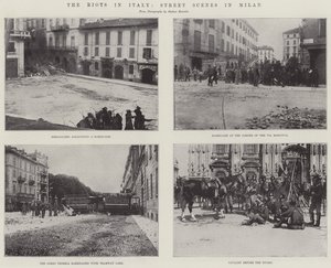 Mellakoita Italiassa, Katukohtauksia Milanossa tekijältä English Photographer