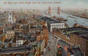 Joki ja Tower Bridge Monumentilta, Lontoo tekijältä English Photographer