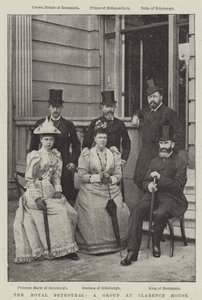 Royal Betrothal, ryhmä Clarence Housessa tekijältä English Photographer