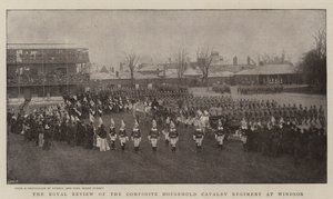 Royal Review of Composite Household Cavalry Rykment Windsorissa tekijältä English Photographer