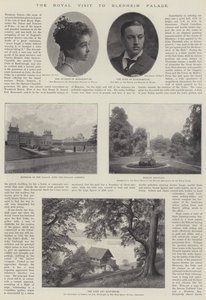 Kuninkaallinen vierailu Blenheimin palatsissa, 28. marraskuuta 1896