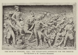 Dunkerquen piiritys, 1793, asukkaat kokoontuvat puolustamaan tekijältä English Photographer
